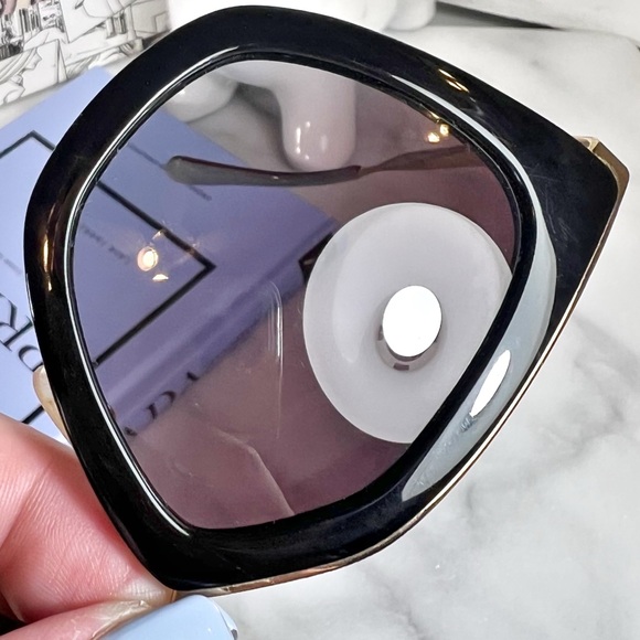Prada Cat Eye Polarized Sunglasses - Picture 4 of 7